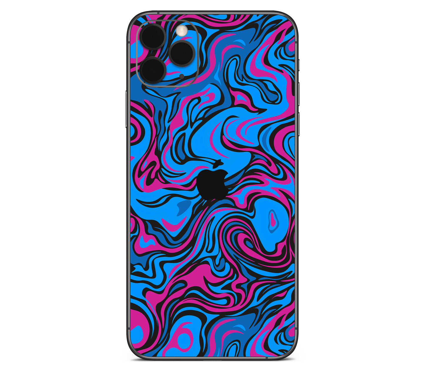 iPhone 11 Pro skin, Brain Drain, back skin with logo cutout