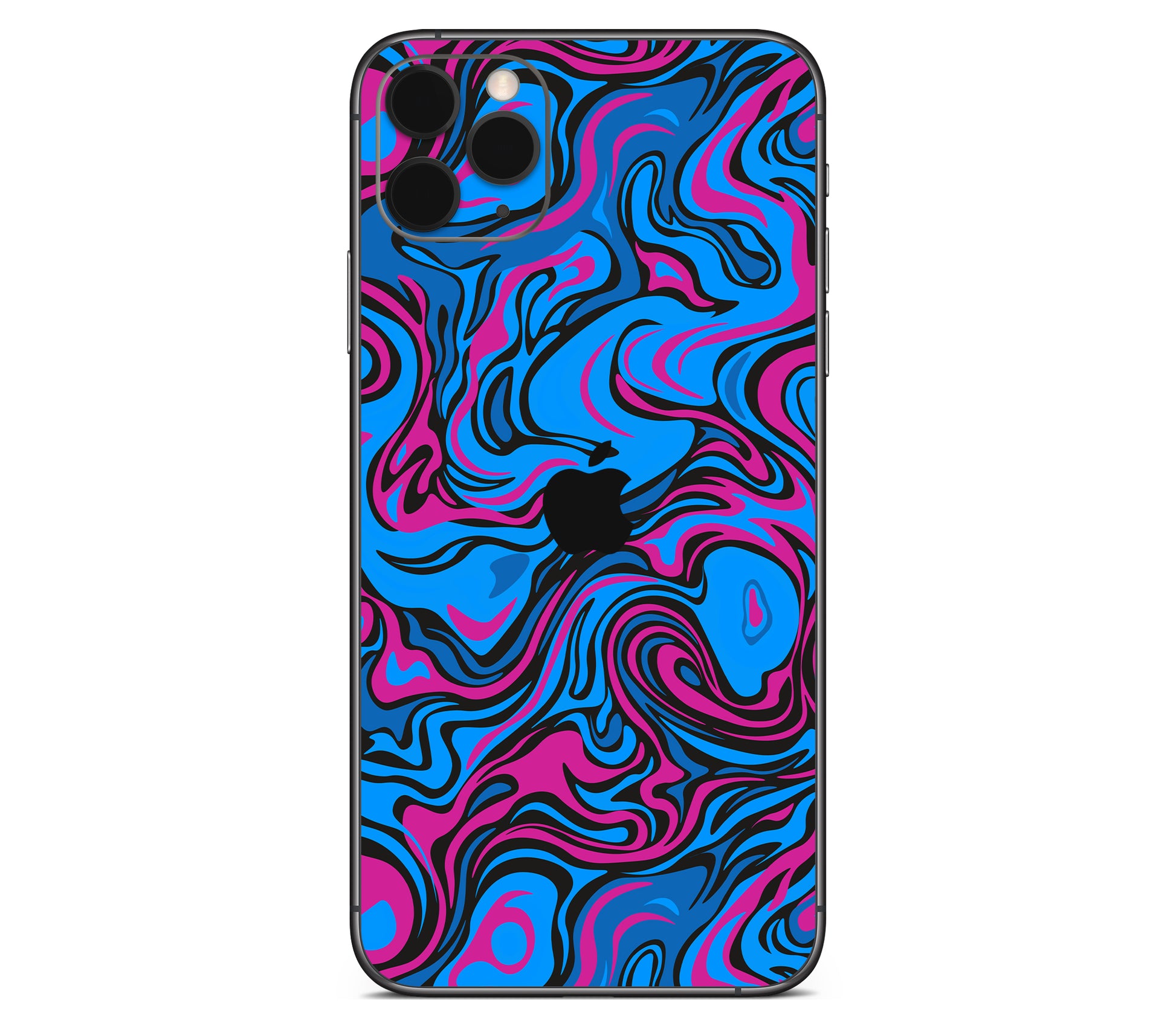 iPhone 11 Pro skin, Brain Drain, back skin with logo cutout