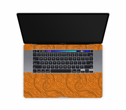 MacBook Pro 16" (2019, Touch Bar) skin, Pulse Grid, inside skin