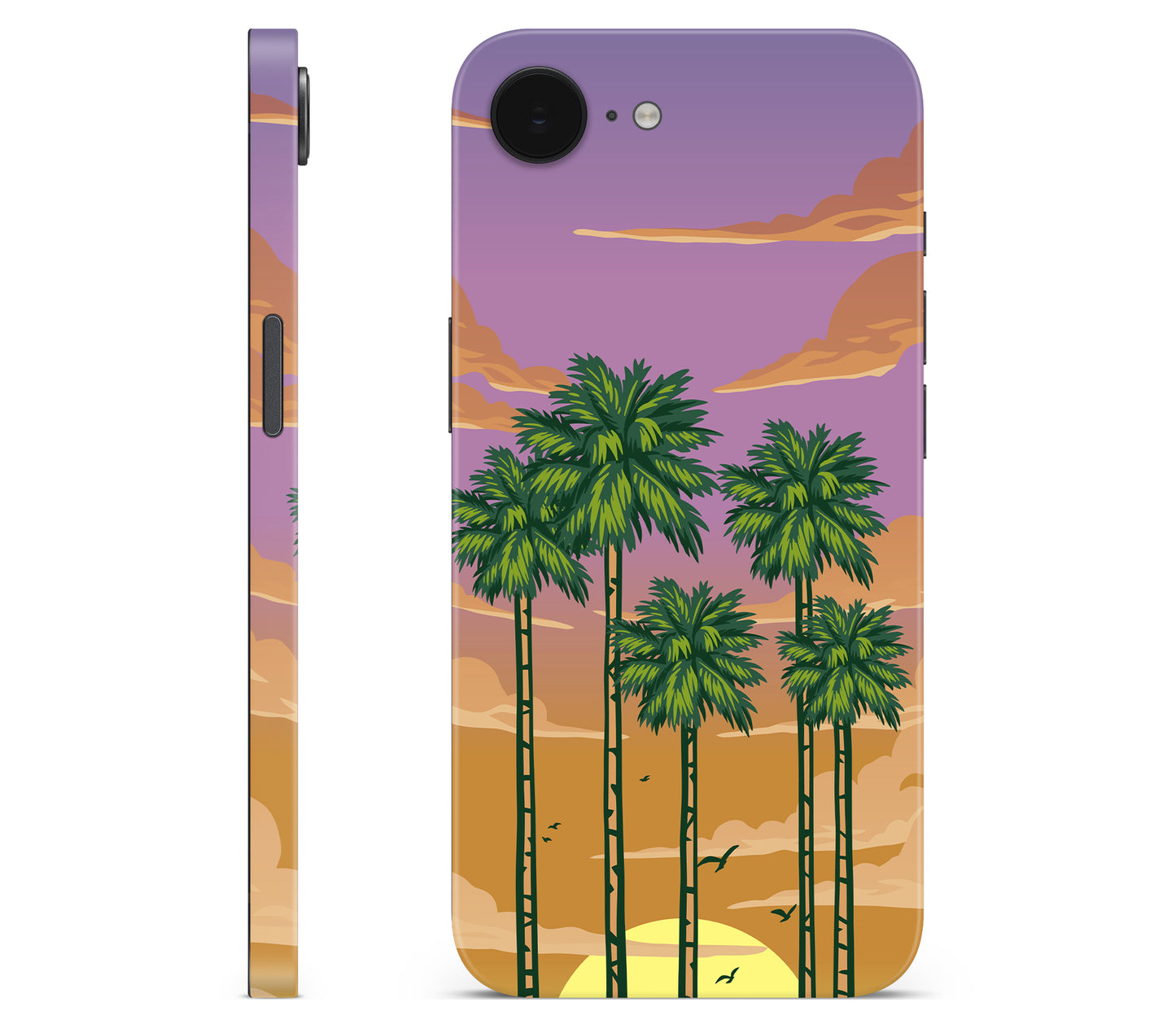 iPhone 16e skin, Vice, full wrap without logo cutout