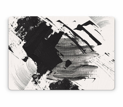MacBook Pro 16" (2021, M1) skin, Black Noir, top skin without logo cutout