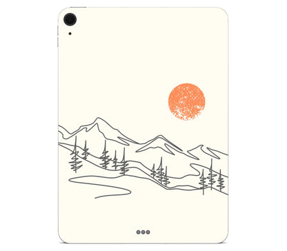 iPad Air 11" (M2) skin, Offline, back skin without logo cutout