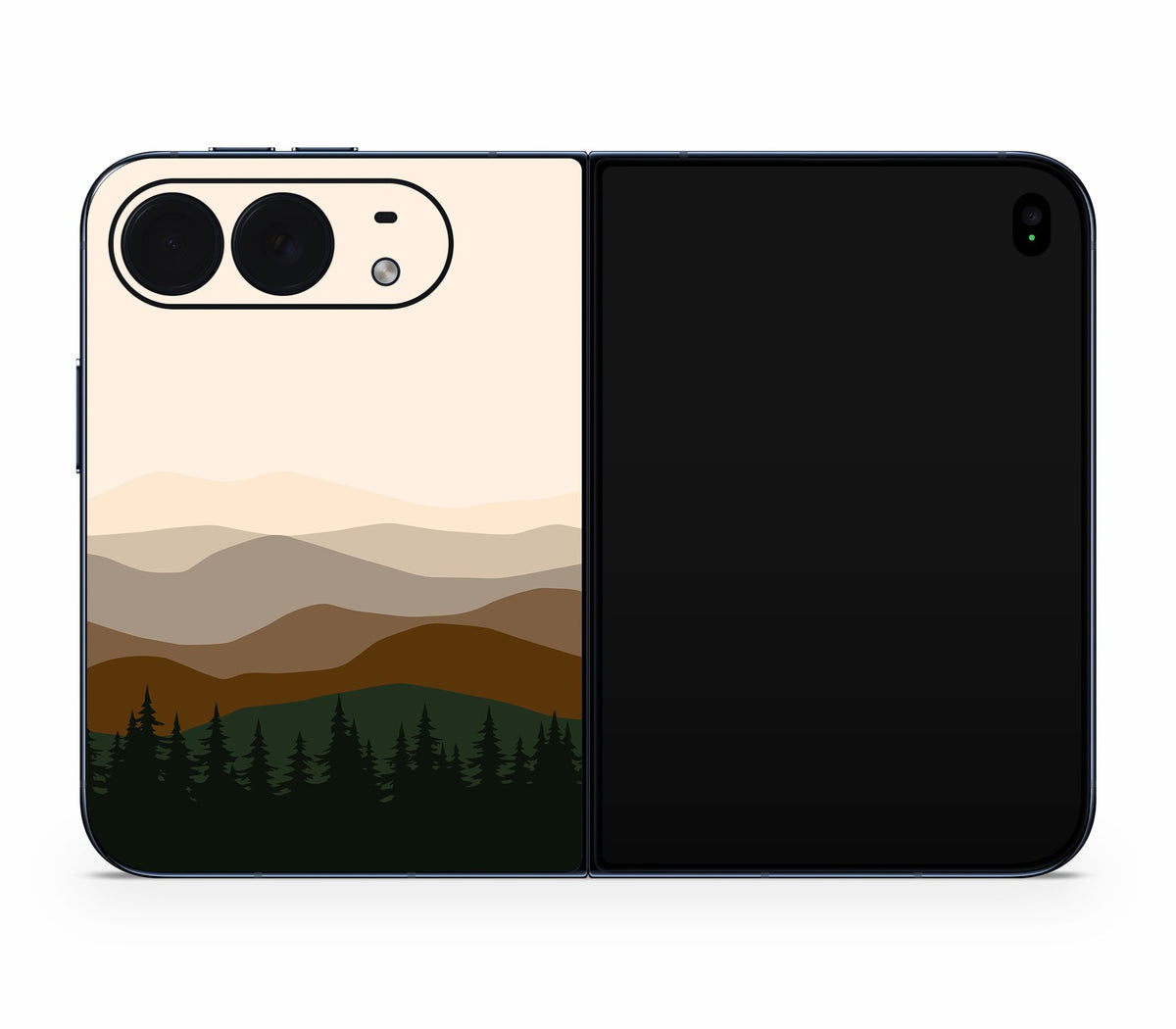 iPhone Duo skin, Sierra Dusk, back skin without logo cutout