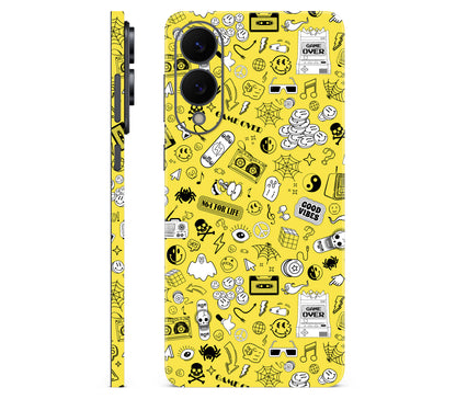 Galaxy S25 Edge skin, 90’s Nostalgia, full wrap skin