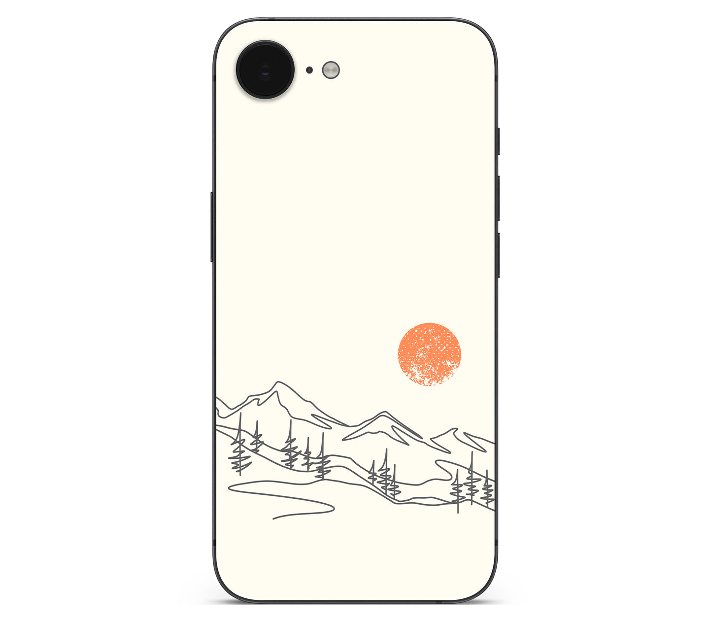 iPhone 16e skin, Offline, back skin without logo cutout