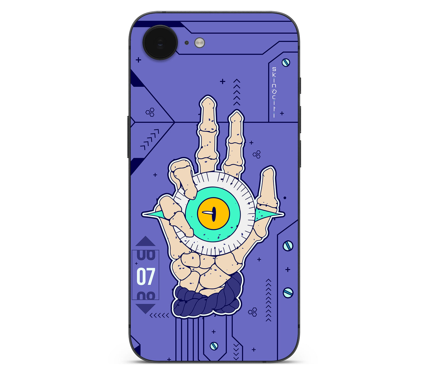 iPhone 17e skin, Hypnotic, back skin