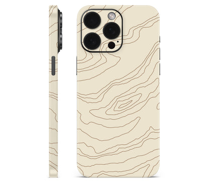 iPhone 15 Pro skin, Dune, full wrap without logo cutout