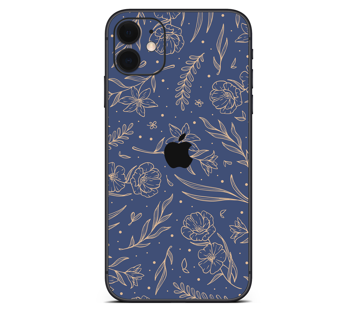 iPhone 11 skin, Twilight, back skin with logo cutout