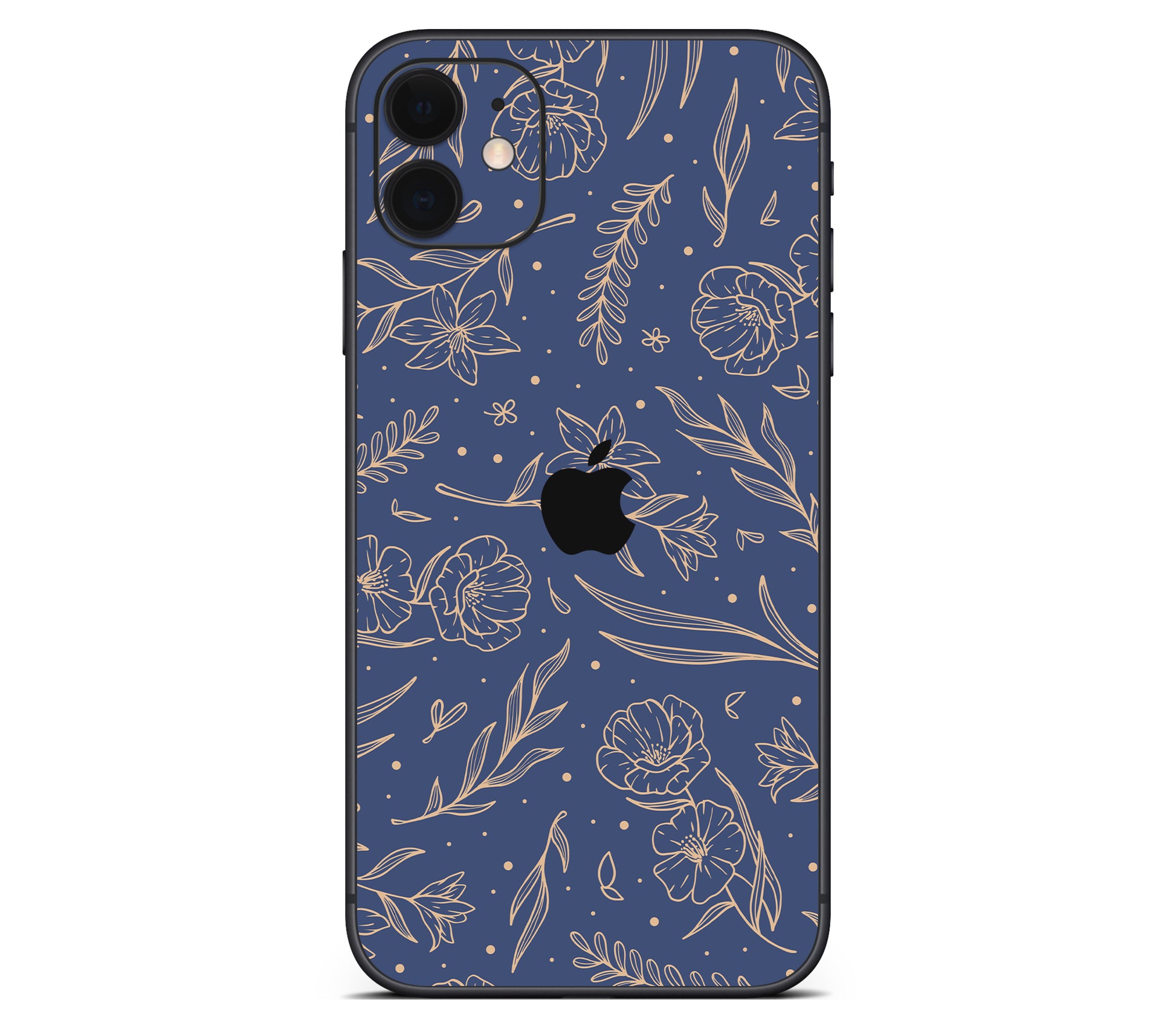 iPhone 11 skin, Twilight, back skin with logo cutout