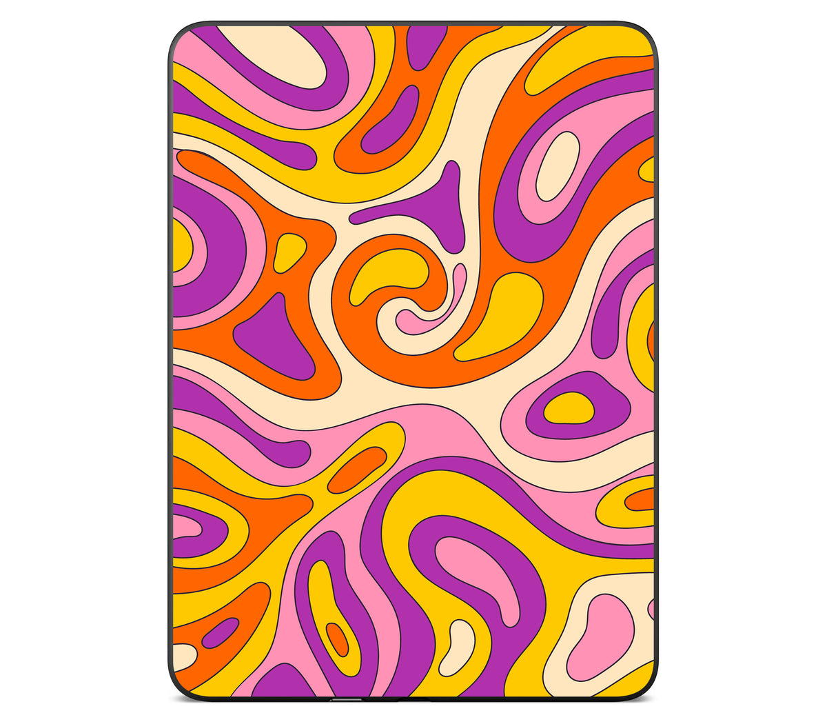 Kindle Paperwhite (Gen 12) skin, Psycho Vortex, back skin