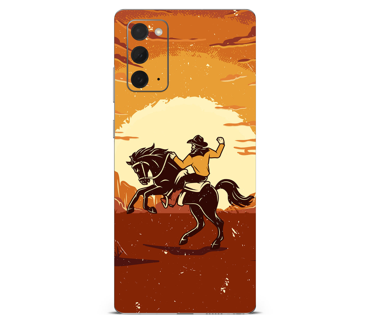 Galaxy Note 20 skin, Cowboy, back skin