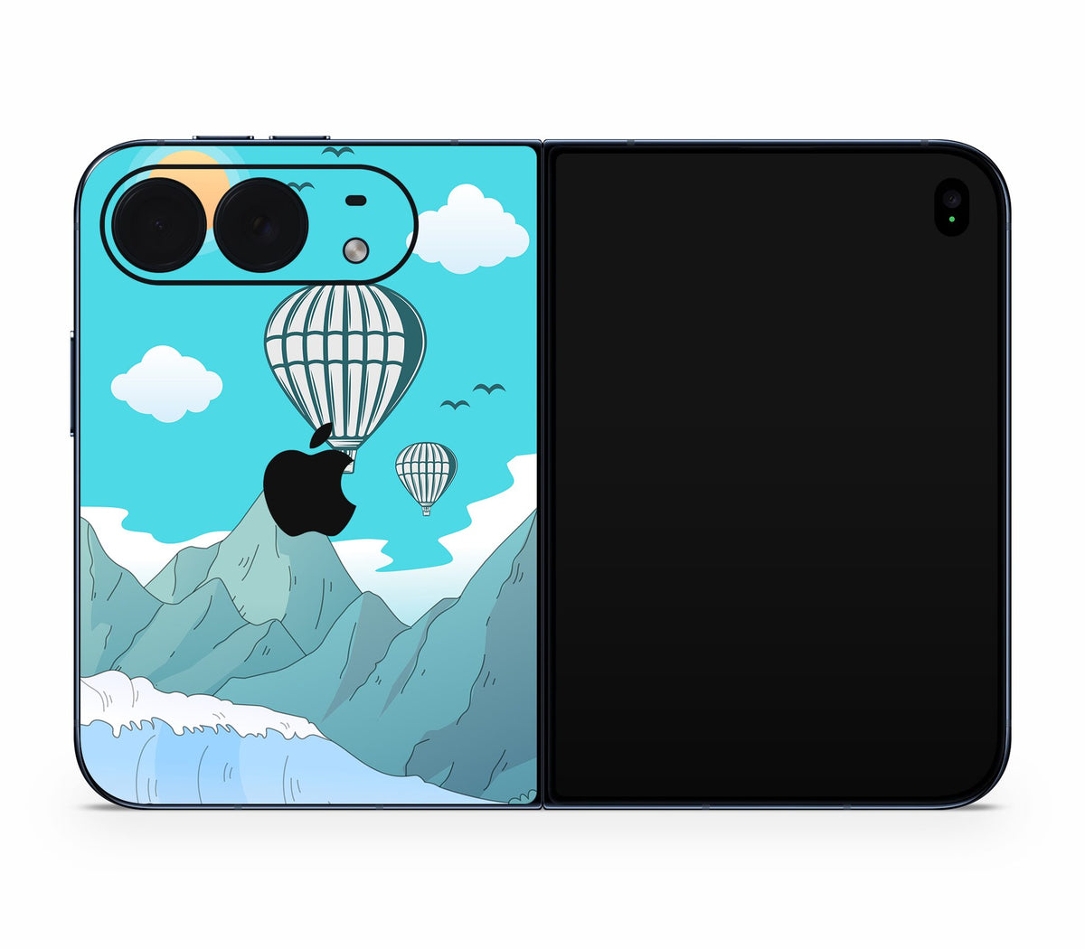 iPhone Duo skin, Altitude Error, back skin with logo cutout