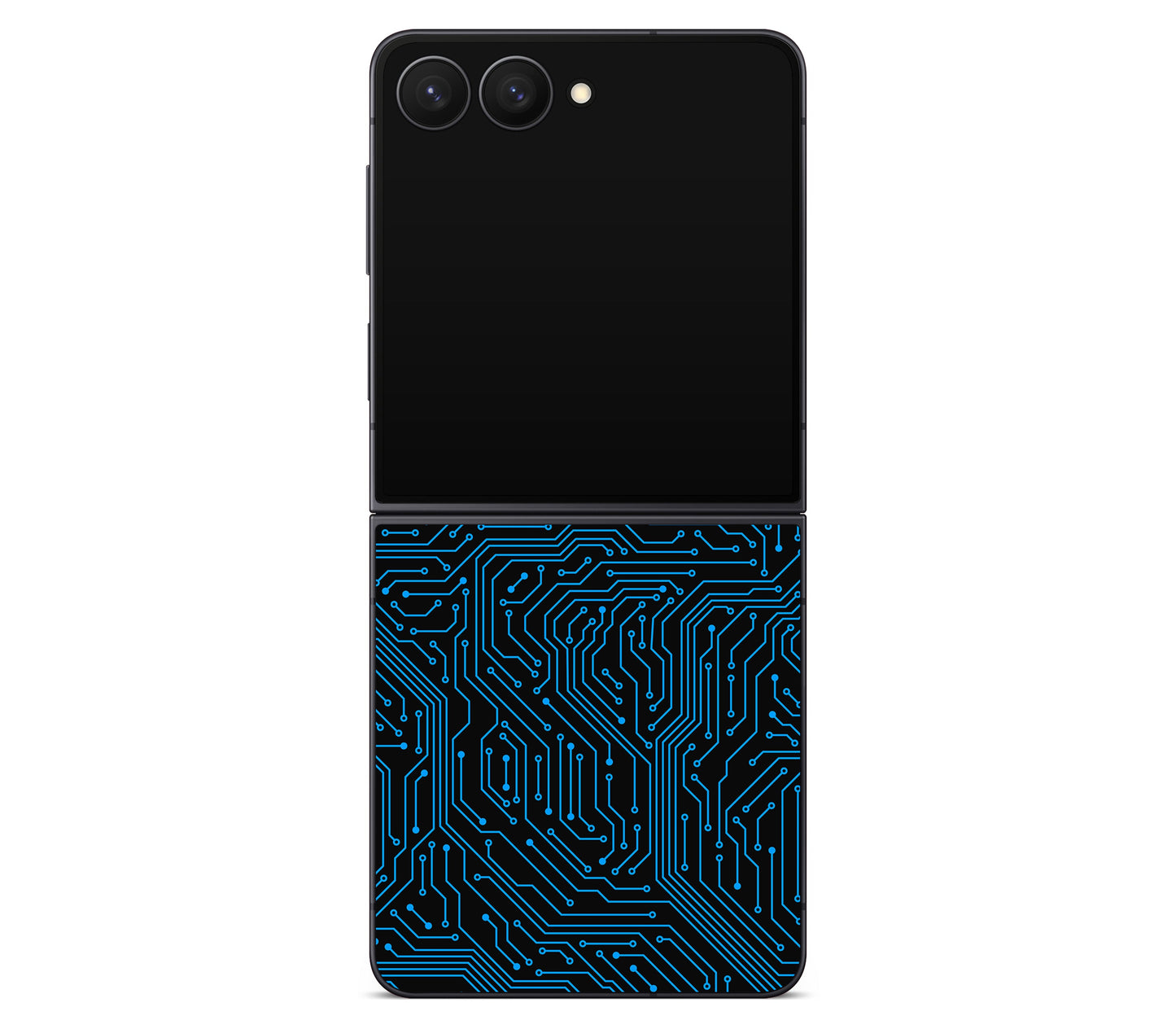 Galaxy Z Flip 8 skin, Eternal Blue, back skin