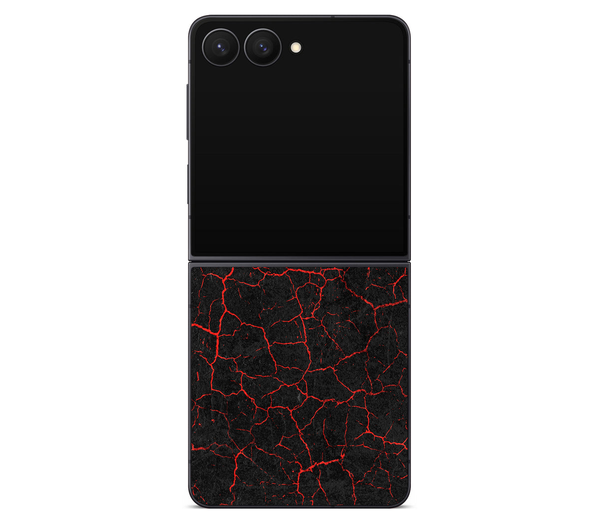 Galaxy Z Flip 8 skin, Hellcrack, back skin