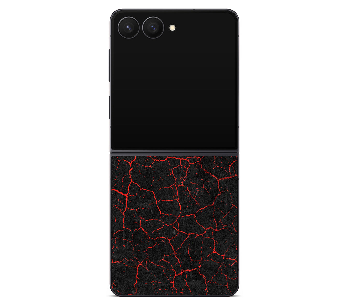 Galaxy Z Flip 8 skin, Hellcrack, back skin