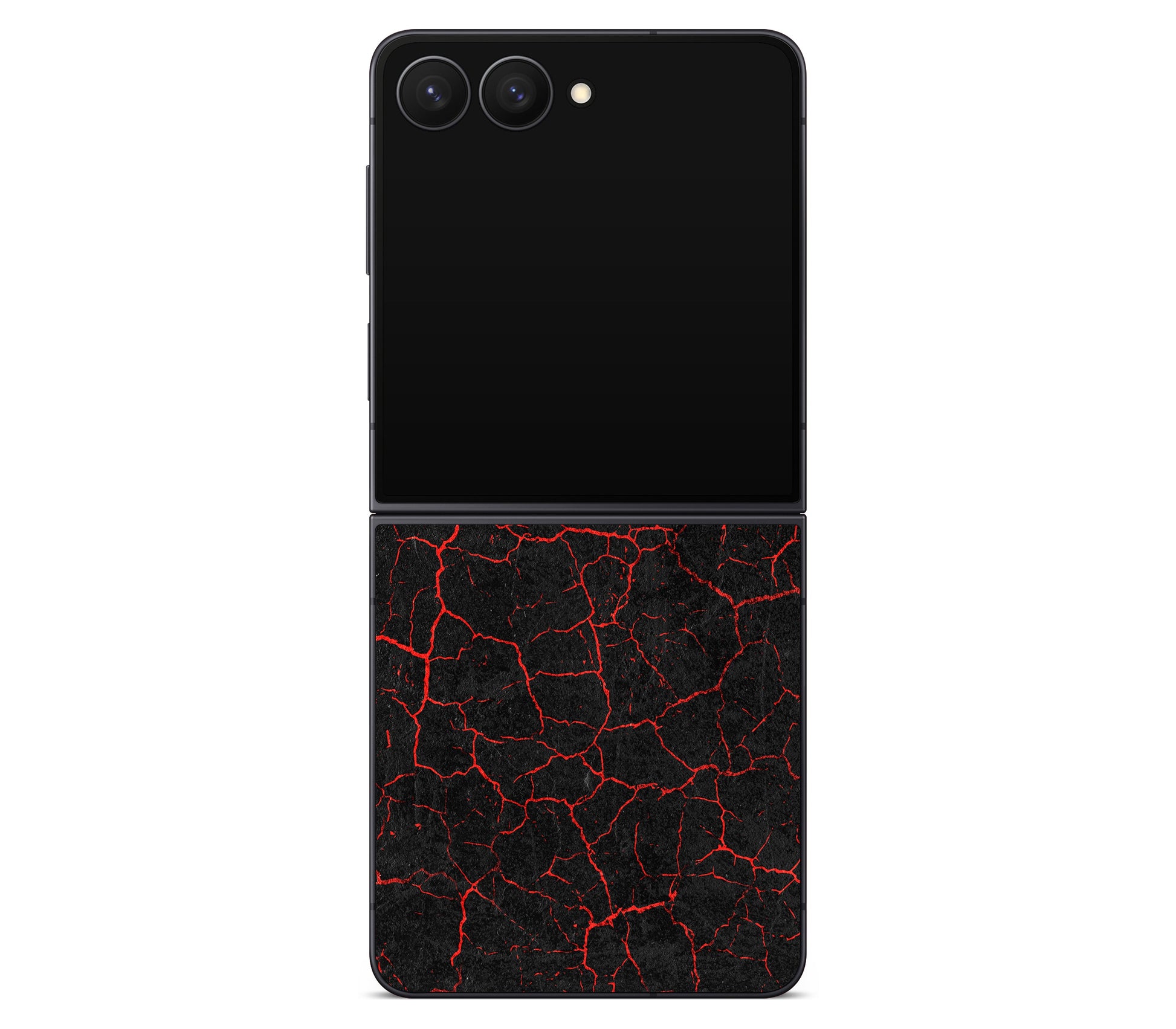 Galaxy Z Flip 8 skin, Hellcrack, back skin