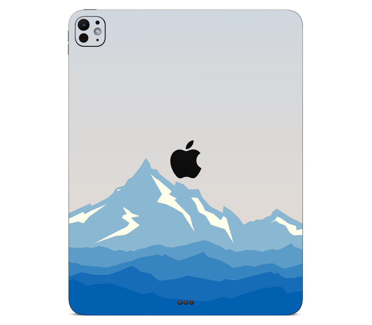 iPad Pro 13" (M4) skin, Everest, back skin with logo cutout