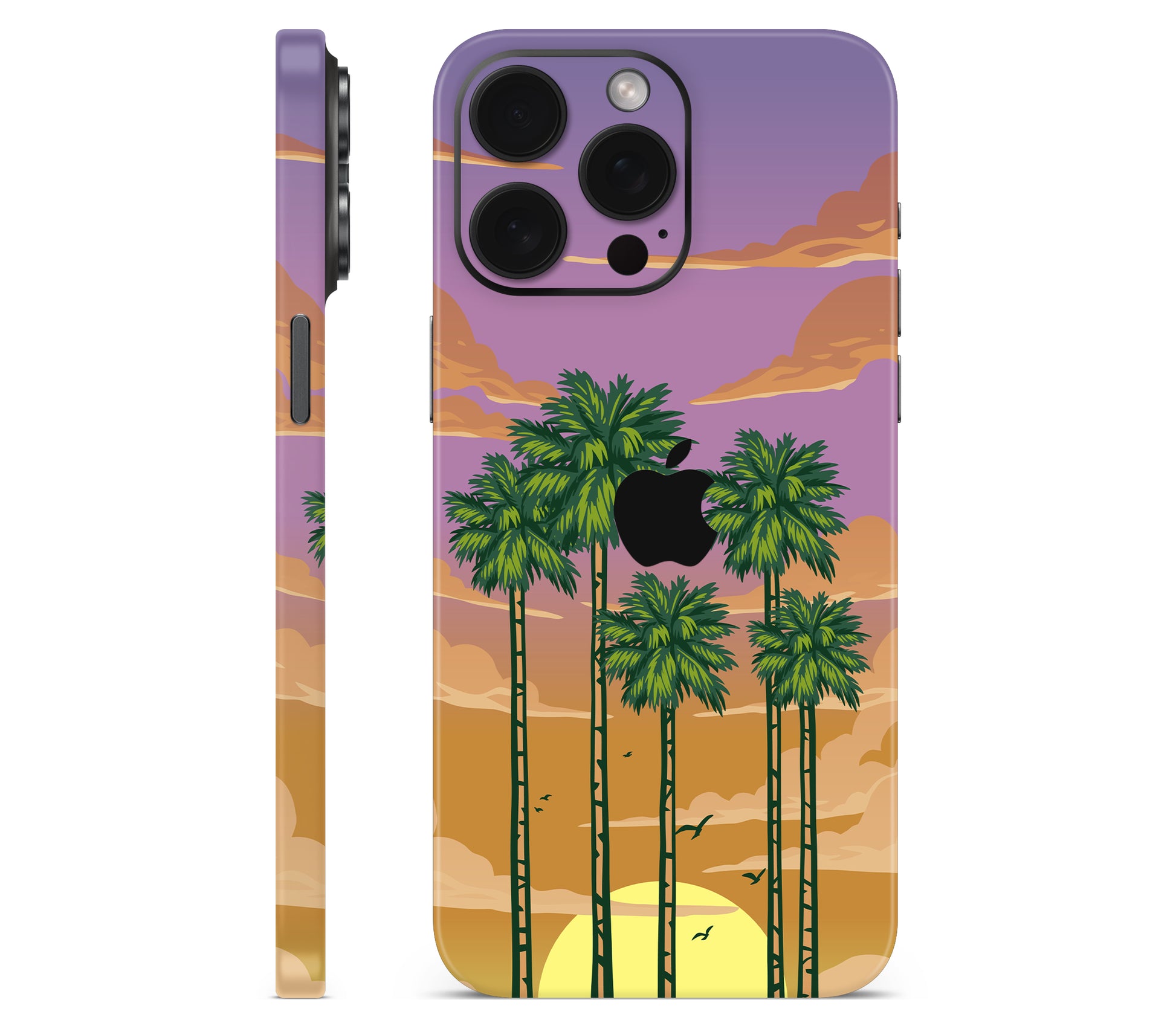 iPhone 15 Pro Max skin, Vice, full wrap with logo cutout