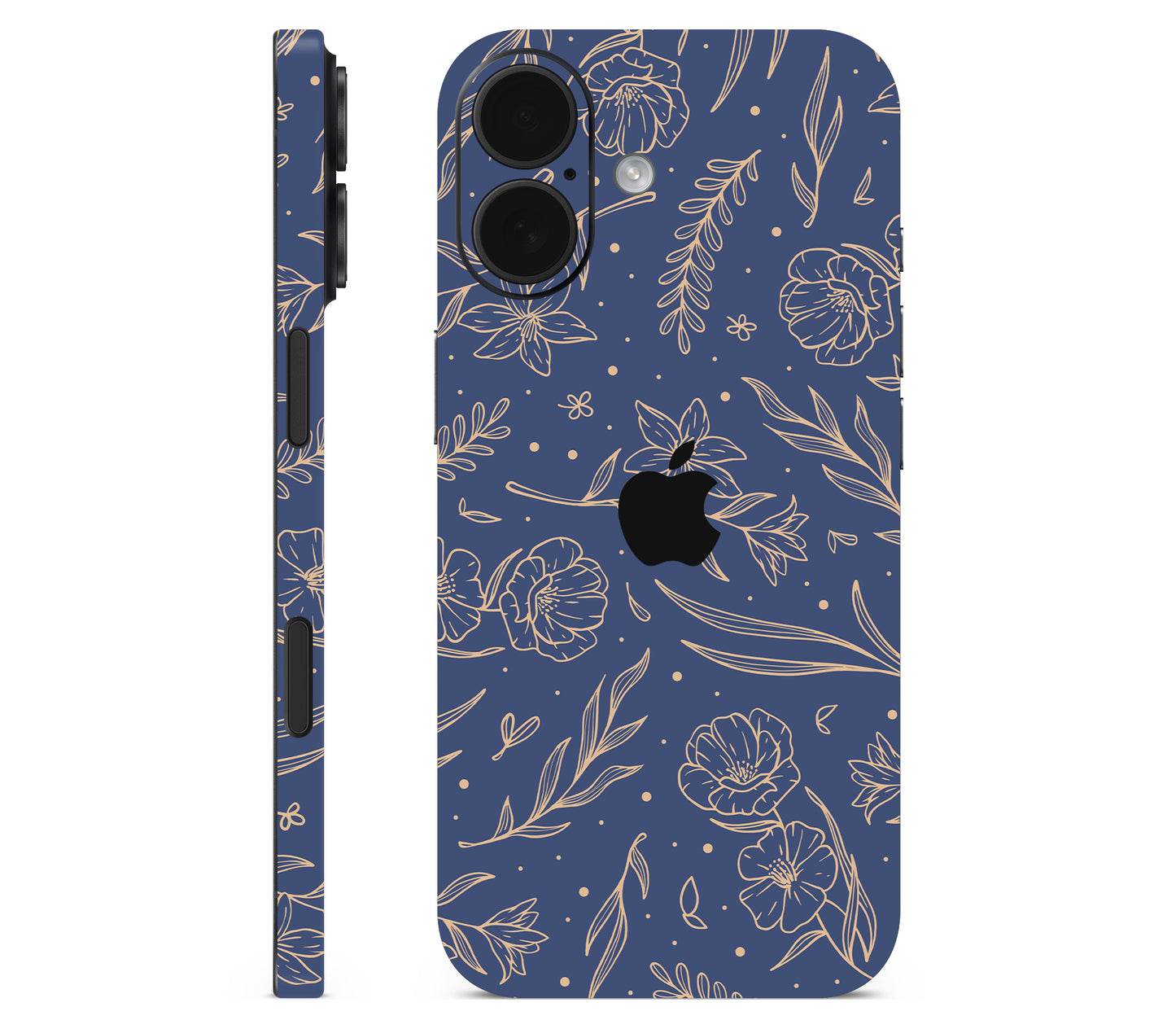 iPhone 17 skin, Twilight, full wrap with logo cutout