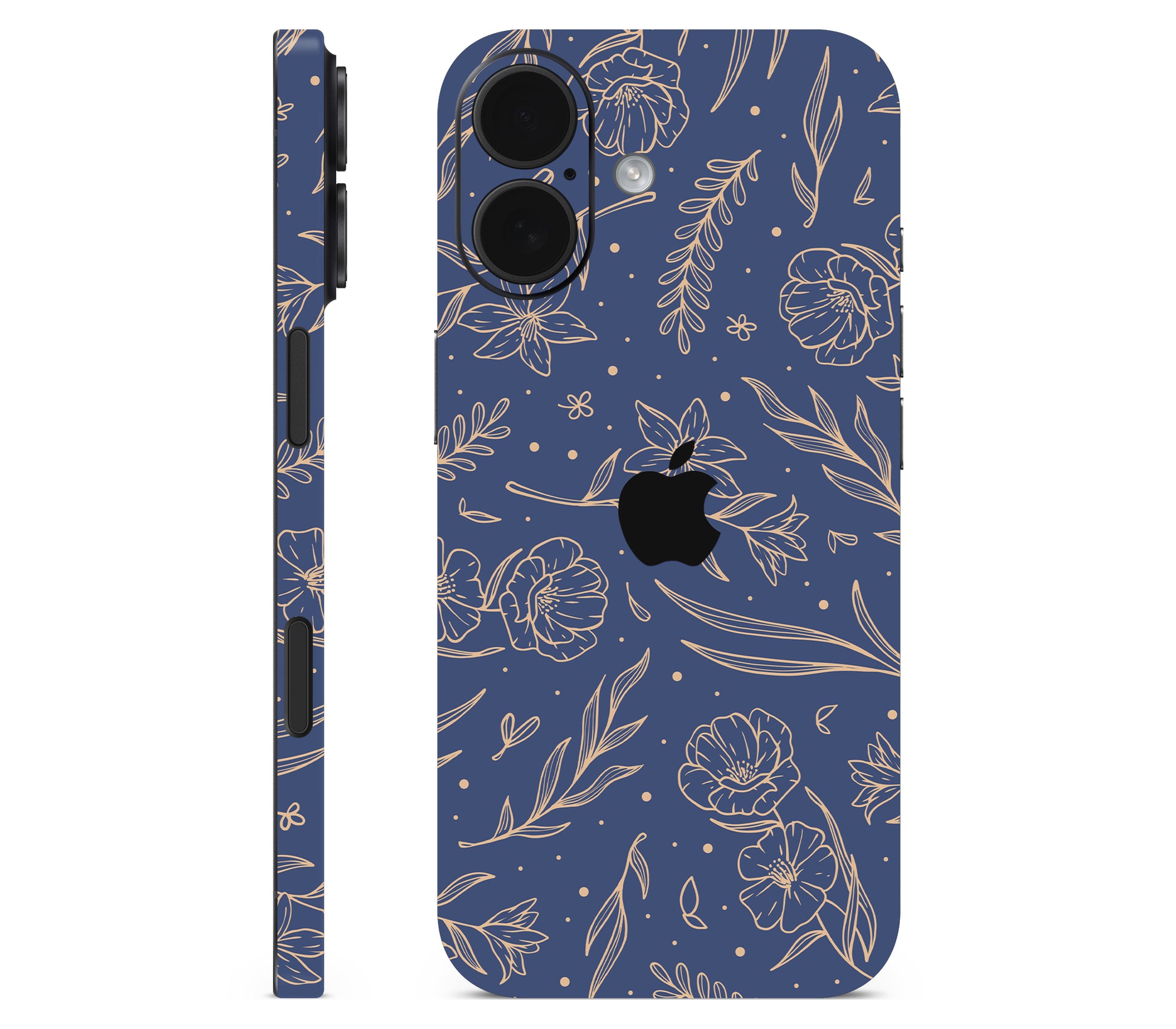 iPhone 17 skin, Twilight, full wrap with logo cutout