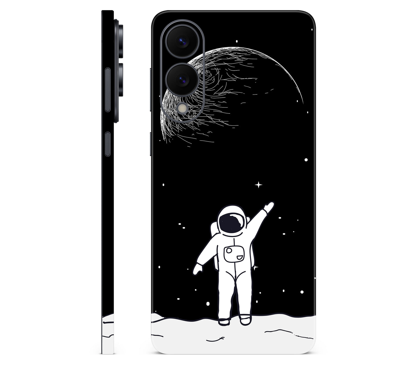Galaxy S25 Edge skin, Moonwave, full wrap skin