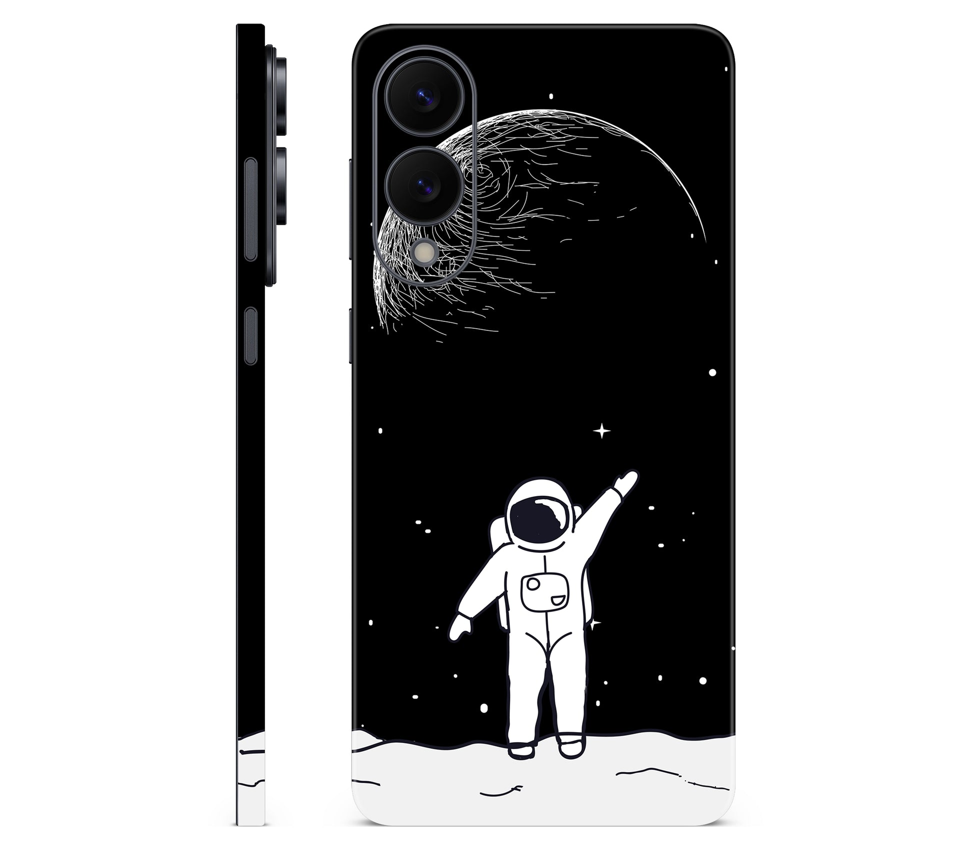 Galaxy S25 Edge skin, Moonwave, full wrap skin