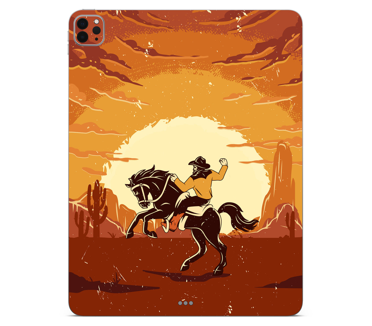 iPad Pro 11" (2021, Gen 3) skin, Cowboy, back skin