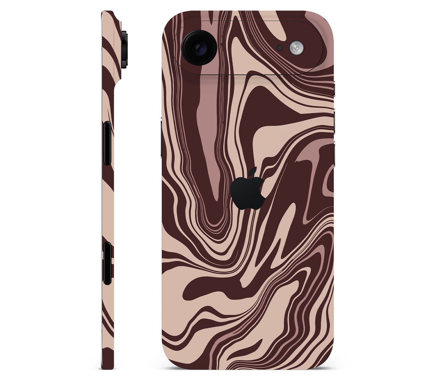 iPhone Air skin, Vertigo (Fever), full wrap with logo cutout