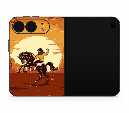 iPhone Duo skin, Cowboy, full wrap skin