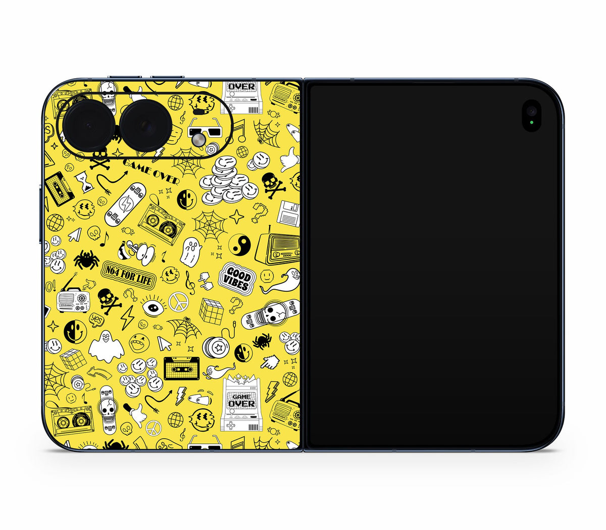 iPhone Duo skin, 90’s Nostalgia, back skin without logo cutout