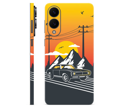 Galaxy S25 Edge skin, Last Ride, full wrap skin