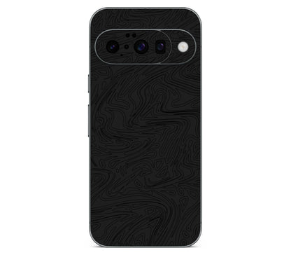 Google Pixel 11 skin, Black Ice, back skin