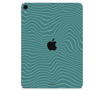 iPad Pro 12.9" (2018-2019, Gen 3) skin, Tide, back skin with logo cutout