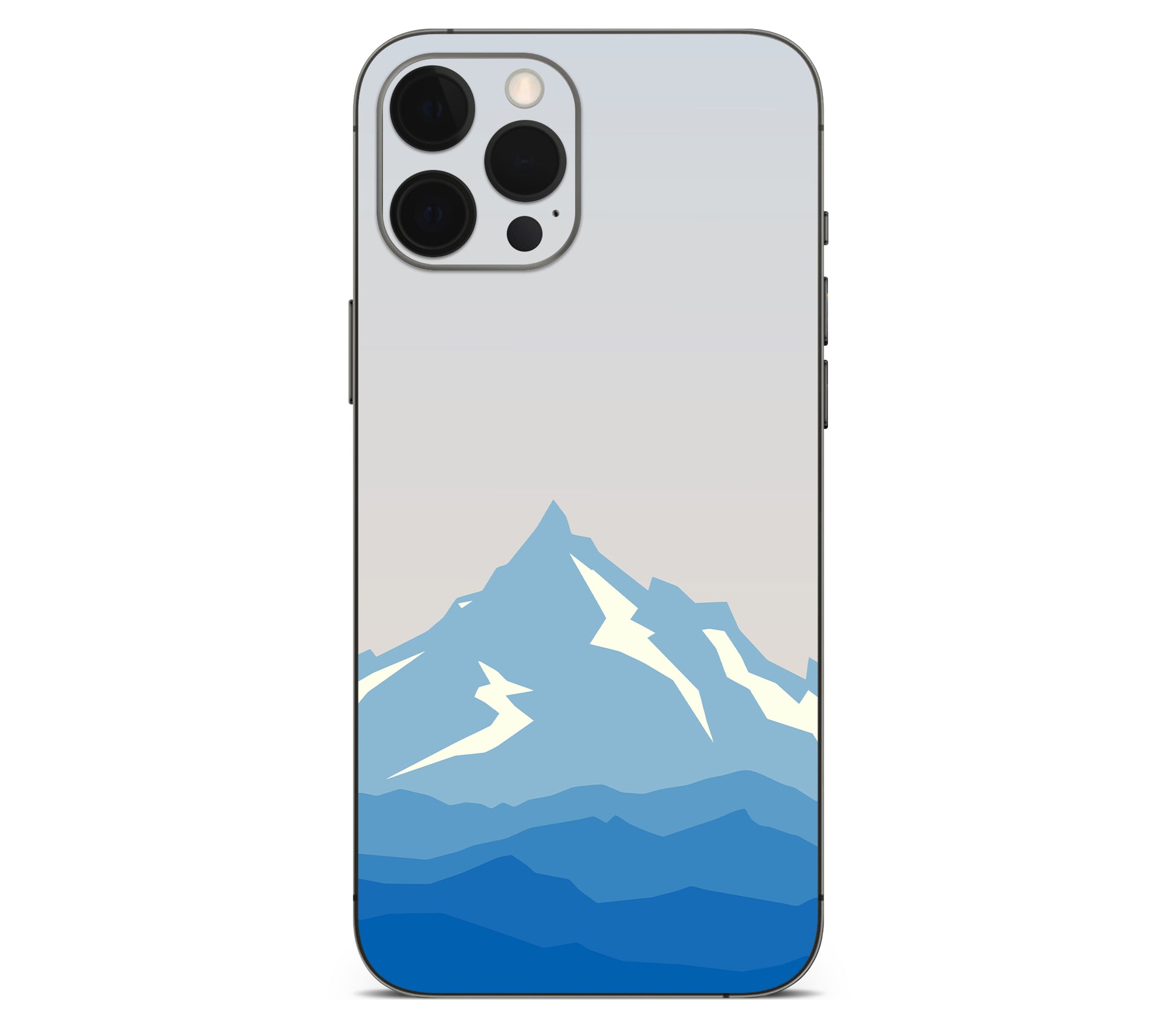 iPhone 12 Pro Max skin, Everest, back skin without logo cutout