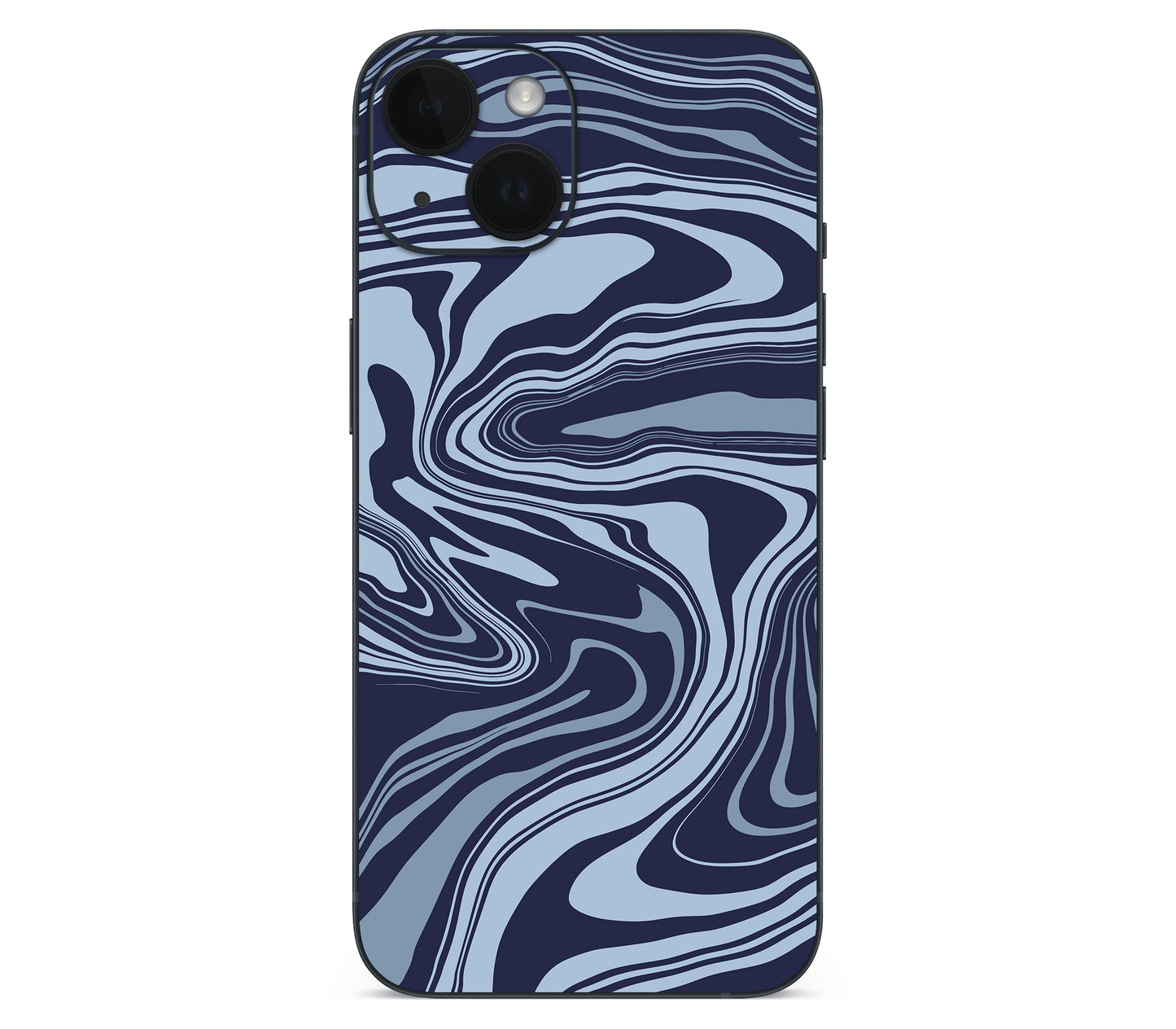 iPhone 14 Plus skin, Vertigo (Blur), back skin without logo cutout