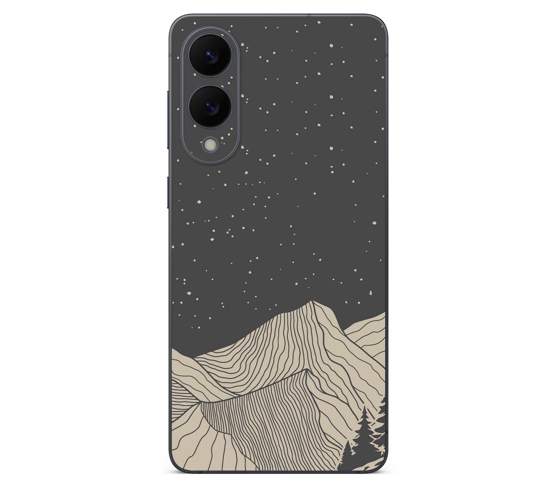Galaxy S25 Edge skin, Nightline, full wrap skin