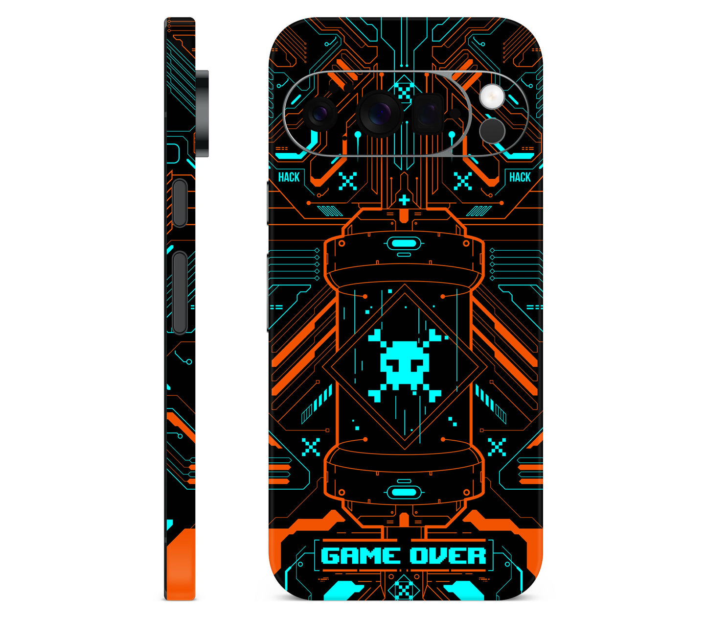 Google Pixel 11 Pro skin, Fatal Error, full wrap skin