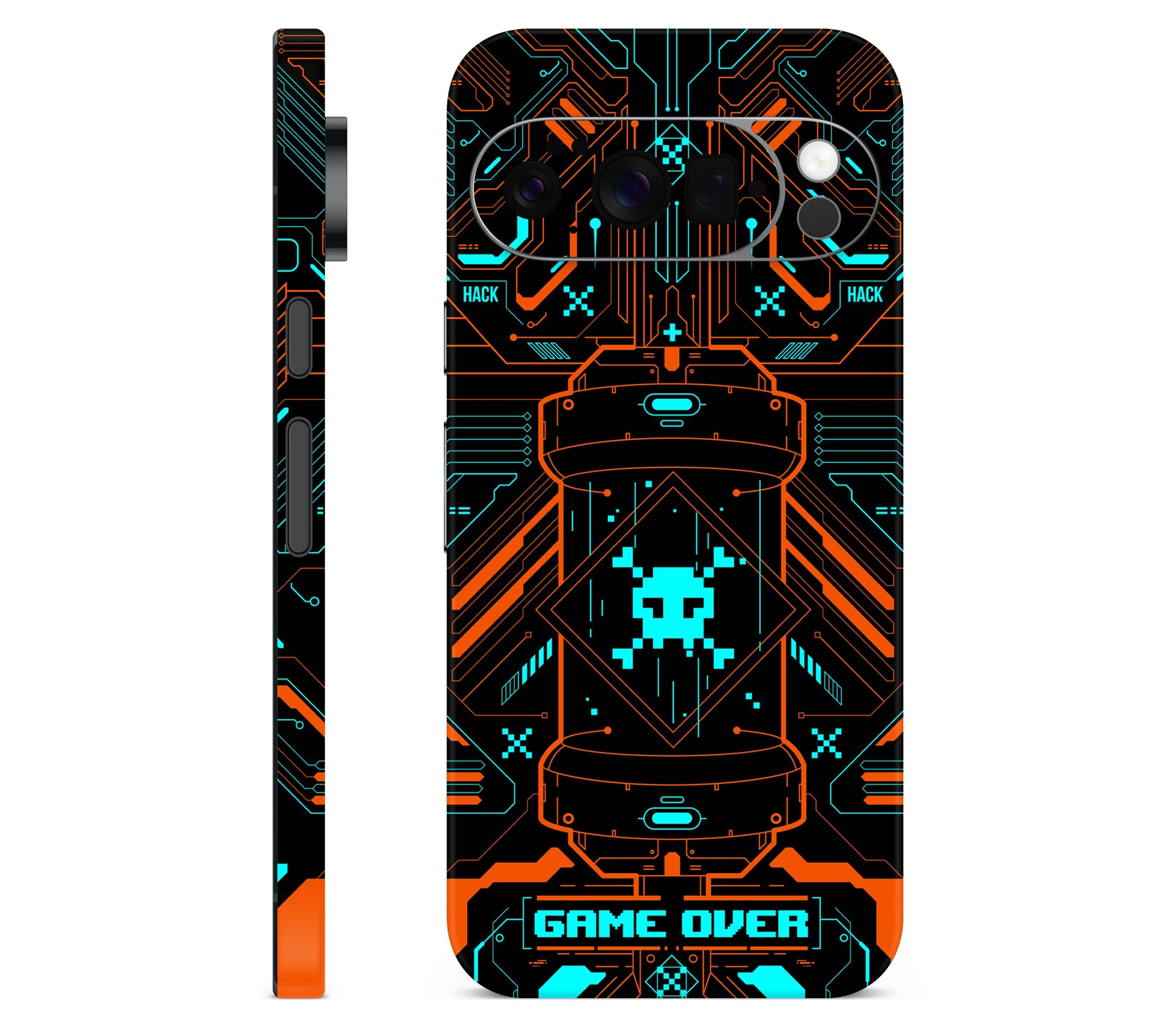 Google Pixel 11 Pro skin, Fatal Error, full wrap skin