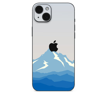 iPhone 15 Plus skin, Everest, back skin with logo cutout