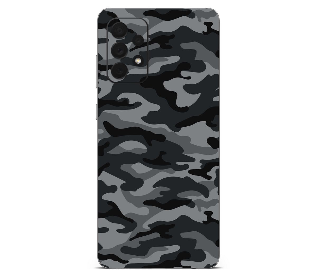 Galaxy A72 skin, Urban Camo, back skin