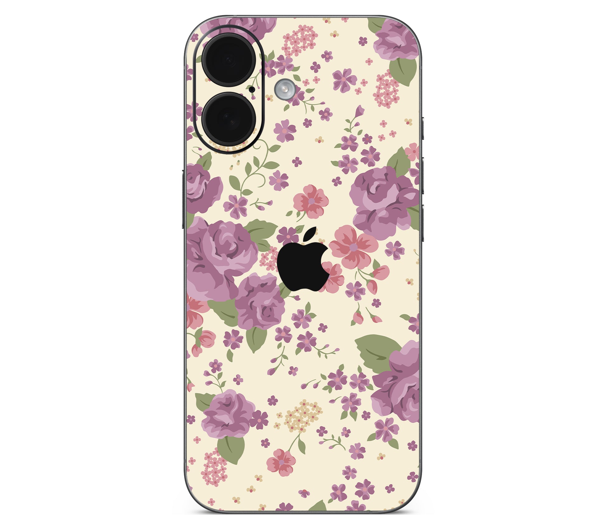 iPhone 17 skin, Lilac, back skin with logo cutout
