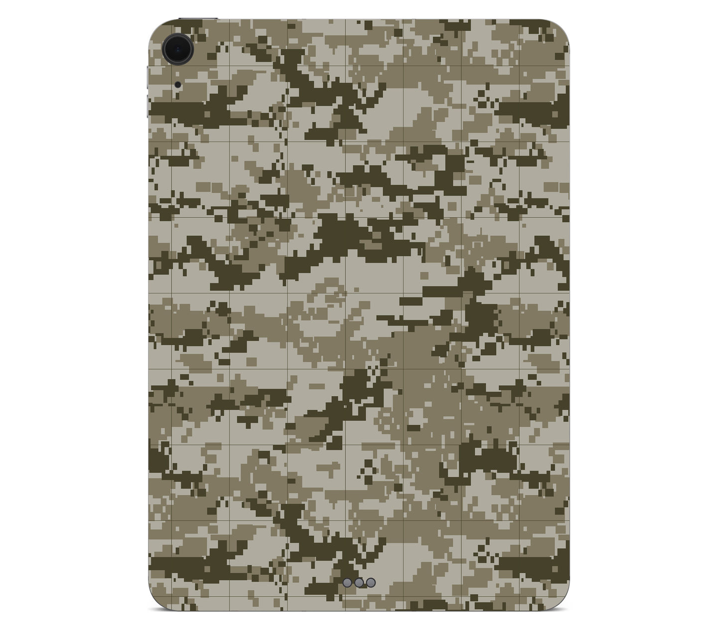 iPad Air 13" (M4) skin, Stealth Mode, back skin without logo cutout