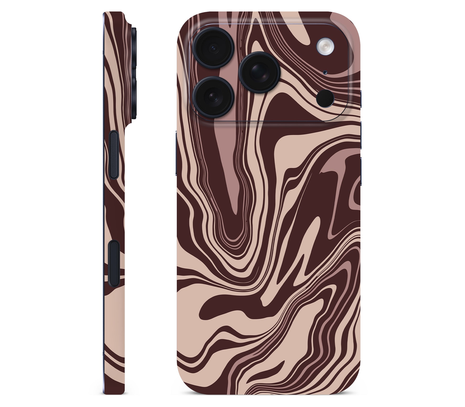 iPhone 17 Pro skin, Vertigo (Fever), full wrap without logo cutout