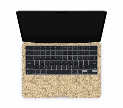 MacBook Air 13" (2025, M4) skin, Lockdown (Sandline), inside skin