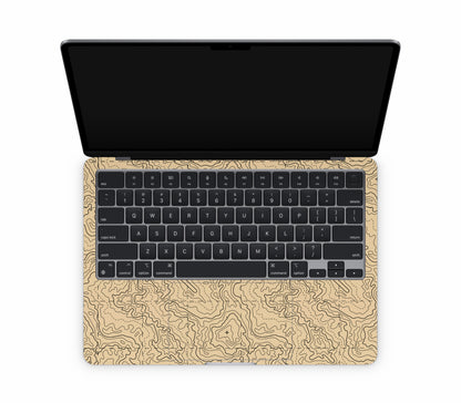 MacBook Air 13" (2025, M4) skin, Lockdown (Sandline), inside skin