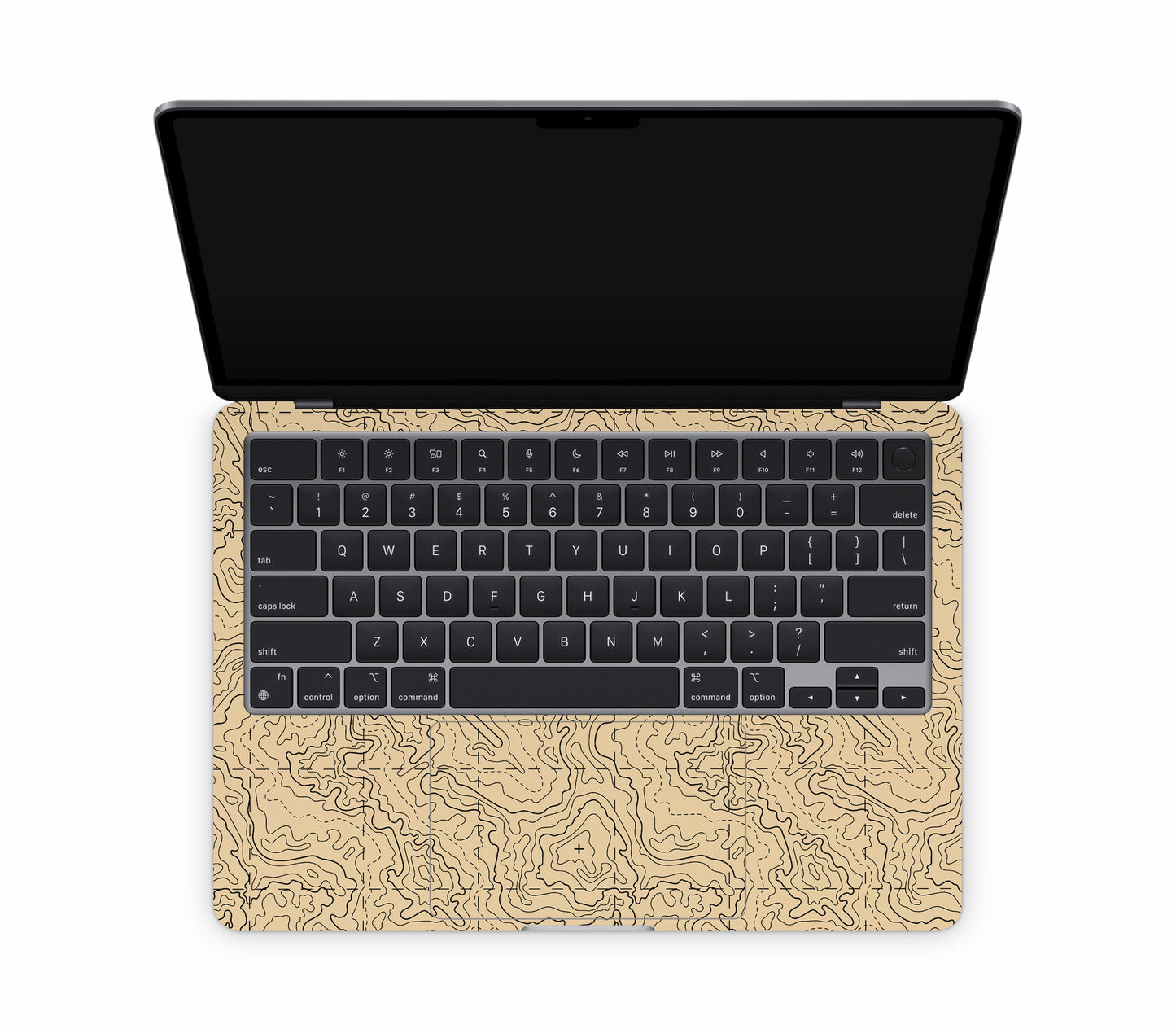 MacBook Air 13" (2025, M4) skin, Lockdown (Sandline), inside skin