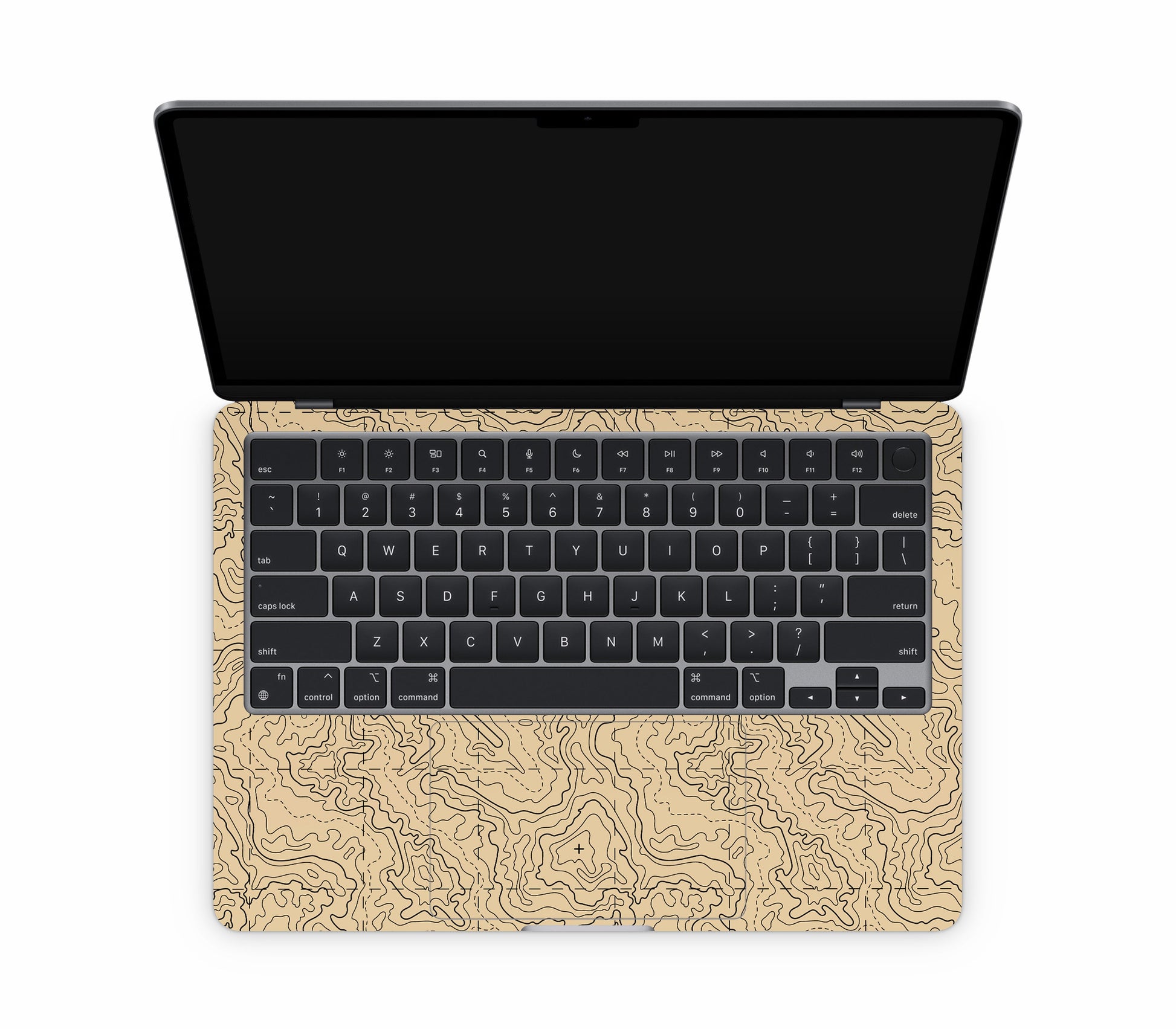 MacBook Air 13" (2025, M4) skin, Lockdown (Sandline), inside skin