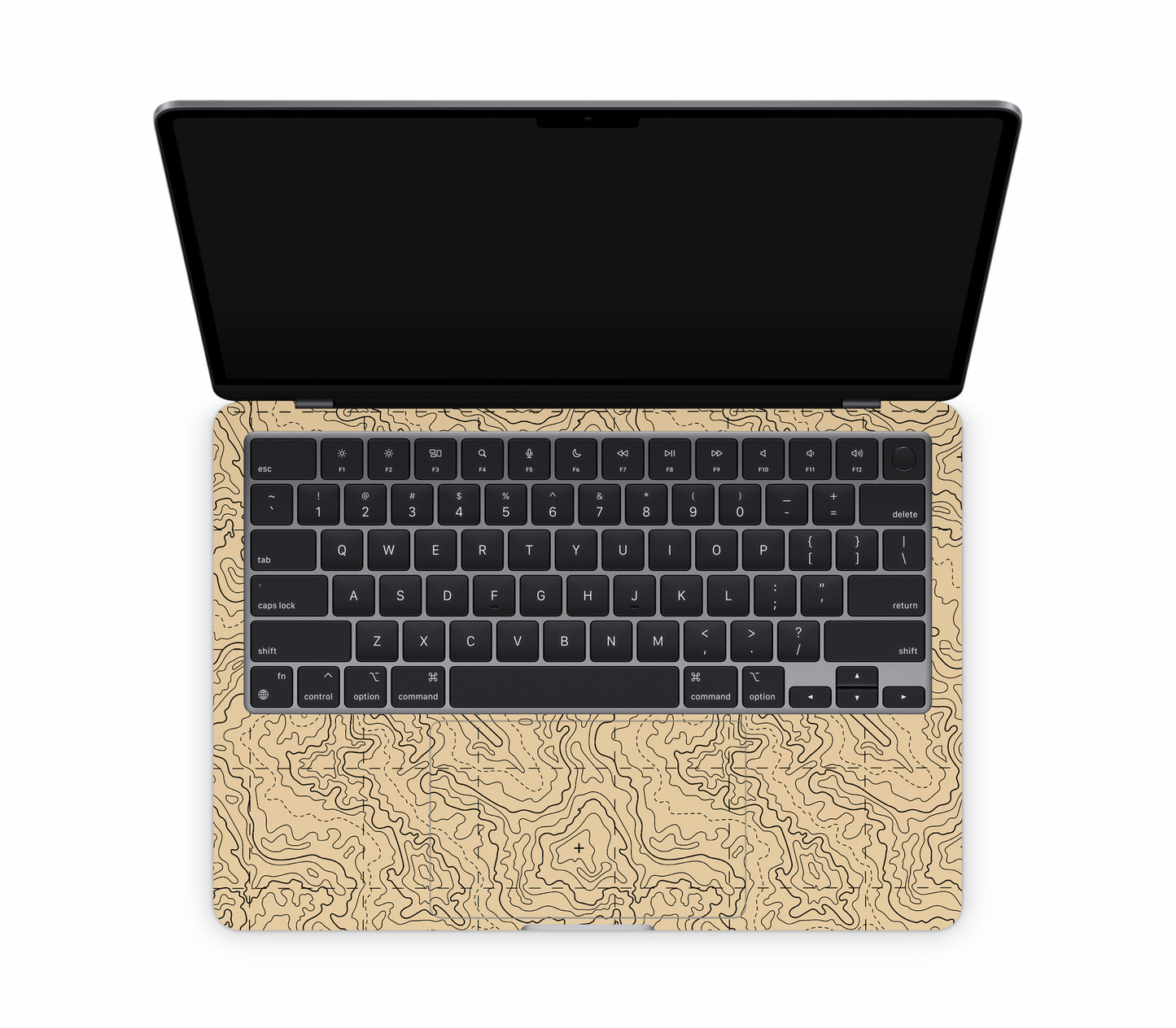 MacBook Air 13" (2024, M3) skin, Lockdown (Sandline), inside skin