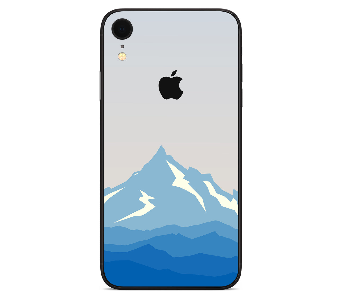 iPhone XR skin, Everest, back skin with logo cutout
