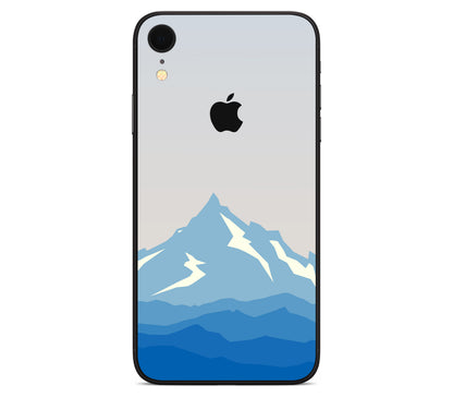 iPhone XR skin, Everest, back skin with logo cutout